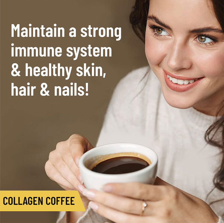 Collagen Coffee with Vitamin C and Biotin | Instant Coffee for Skin Beauty, Anti-Aging, Nails and Hair Care - Image 7