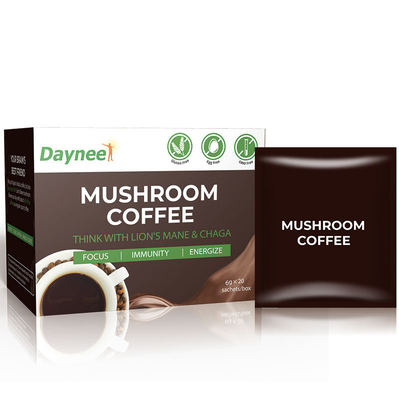 Mushroom Coffee with Protein and Caffeine | Instant Coffee for Energy, Focus, Gut, Memory, and Immunity - Image 15