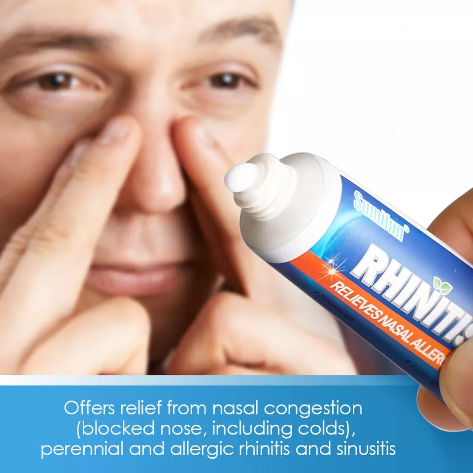 Rhinitis Cream | Topical Cream for Sneezing, Itchy Nose, Sinusitis, and Nasal Congestion - Image 2