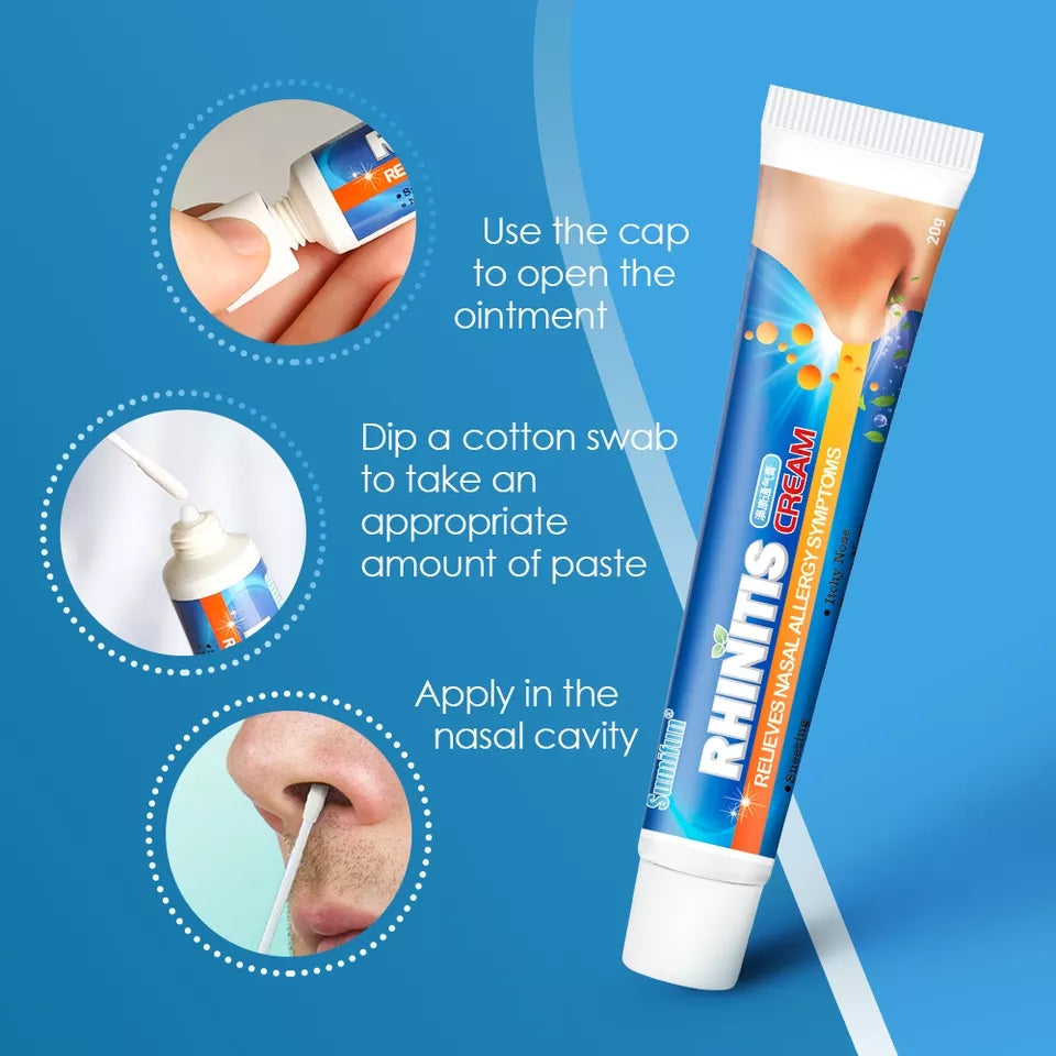 Rhinitis Cream | Topical Cream for Sneezing, Itchy Nose, Sinusitis, and Nasal Congestion - Image 15