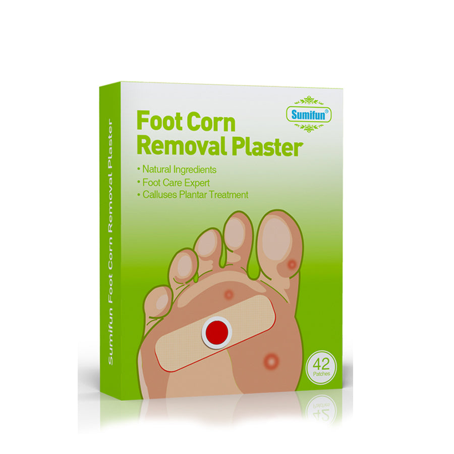 Foot Corn Removal Plaster (42 Plasters) | Medicated Patch for Foot Corns, Calluses, and Foot Warts - Image 9