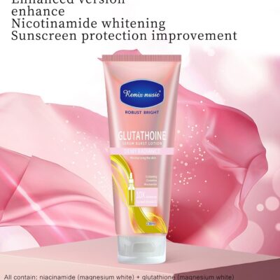 REMIX MUSIC Dewy Radiance Body Lotion | For Glowing Skin, Sunscreen Protection, and Skin Whitening