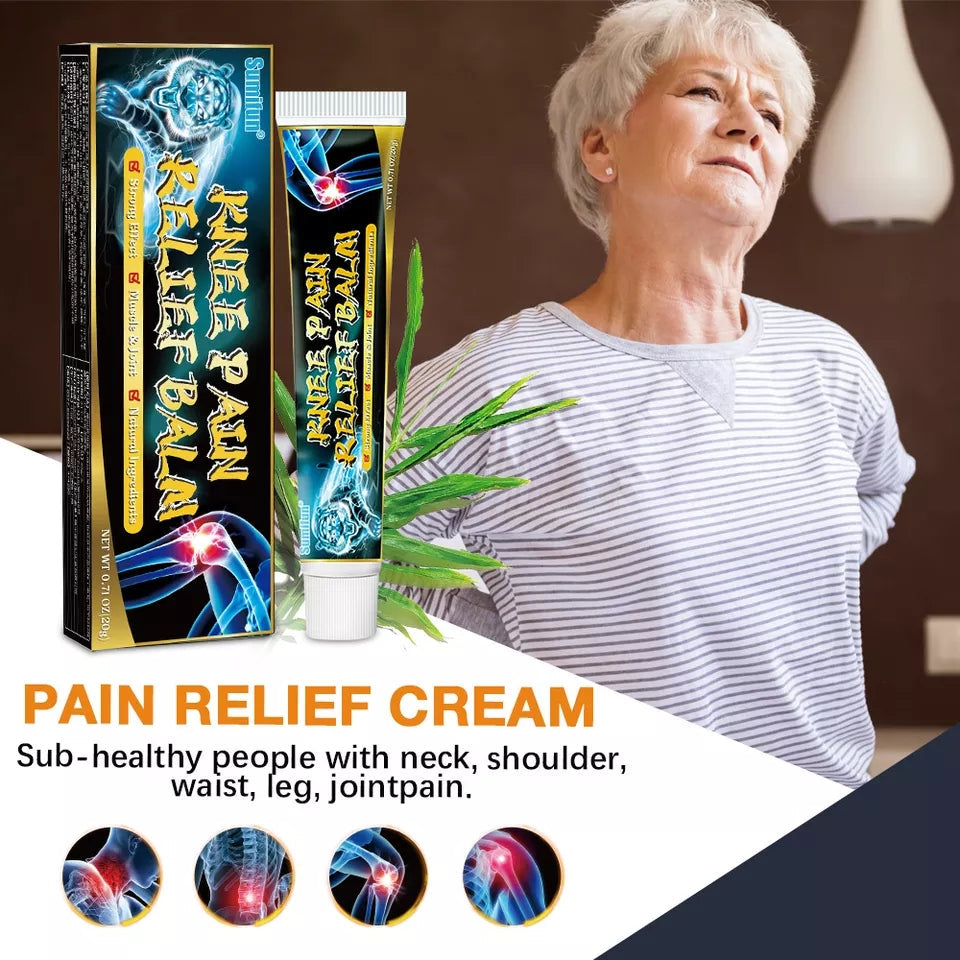 Knee Pain Relief Balm | Herbal Ointment for Rheumatoid Arthritis and Knee Joint Pains - Image 7