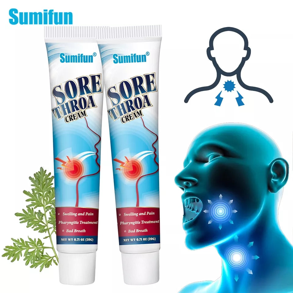 Sore Throat Cream | Topical Ointment for Pharyngitis and Bad Breath - Image 5