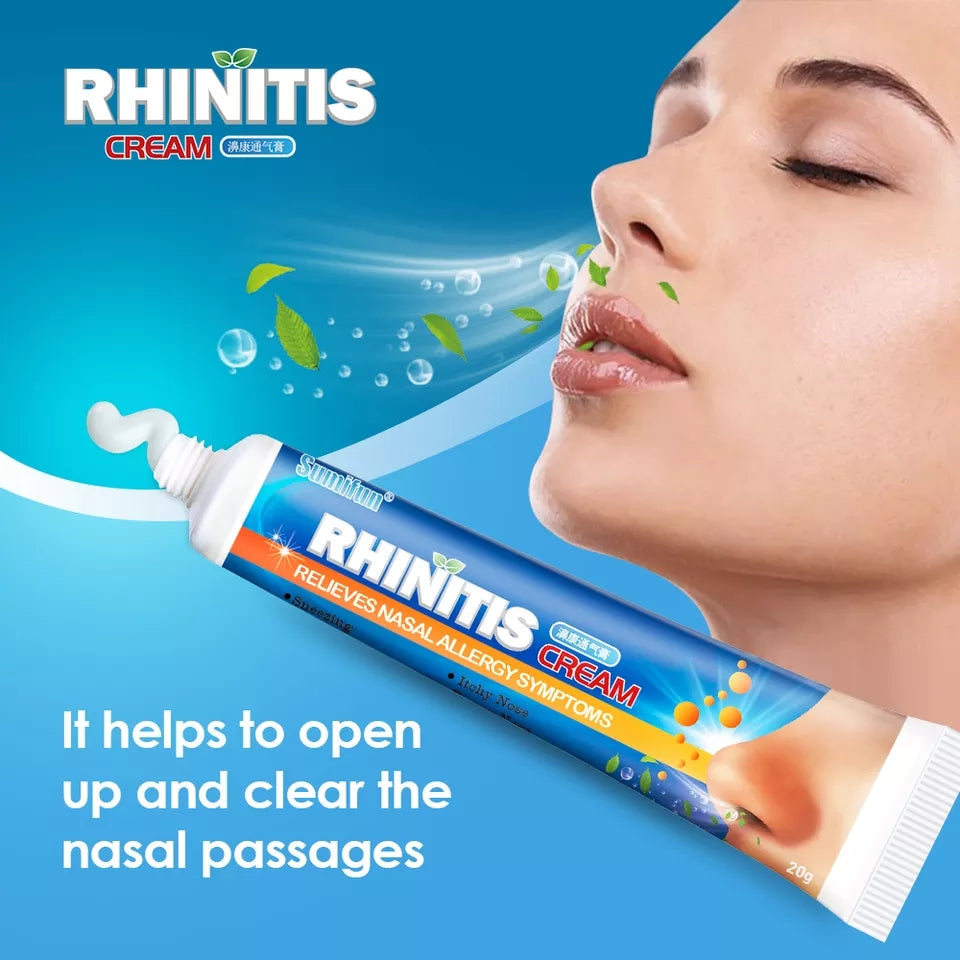 Rhinitis Cream | Topical Cream for Sneezing, Itchy Nose, Sinusitis, and Nasal Congestion - Image 3