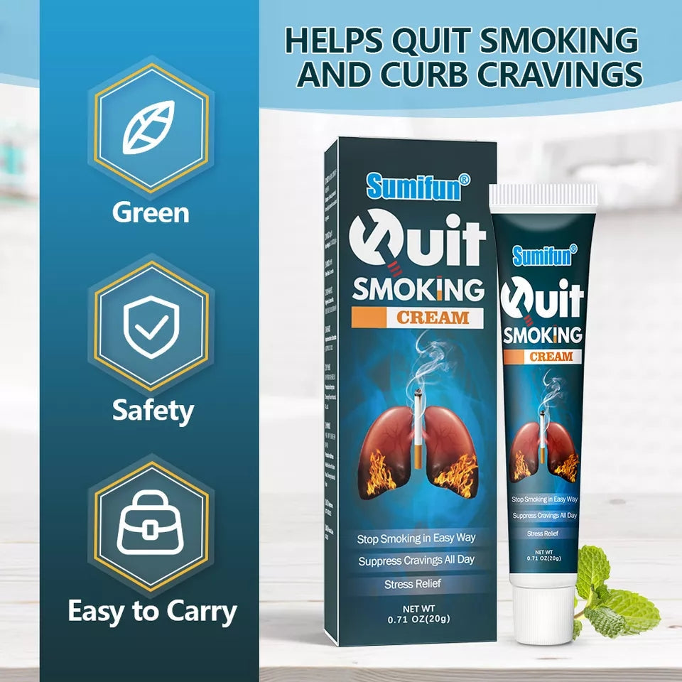 Quit Smoking Cream | Herbal Cream to Suppress Smoking Urge and Relief Stress - Image 5