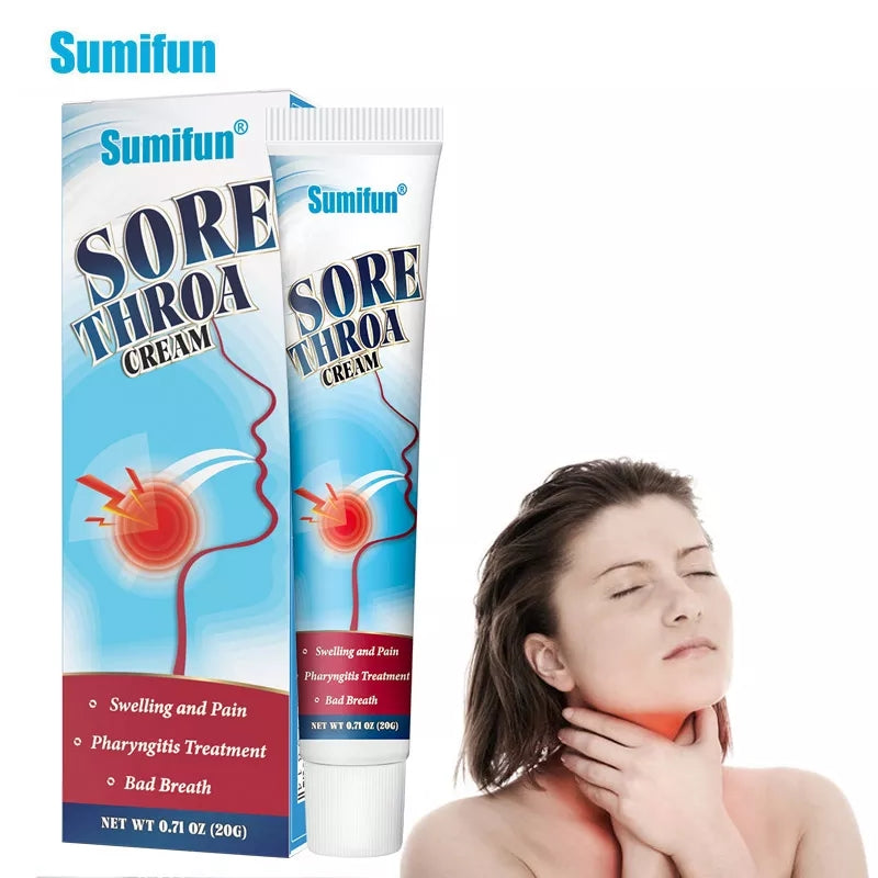 Sore Throat Cream | Topical Ointment for Pharyngitis and Bad Breath - Image 4
