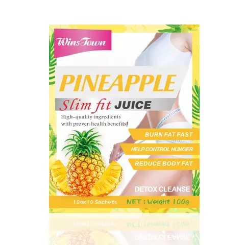 Slim Fit Juice with Pineapple Flavor | Natural Juice for Weight Loss, Detoxification and Appetite Control - Image 3