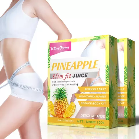 Slim Fit Juice with Pineapple Flavor | Natural Juice for Weight Loss, Detoxification and Appetite Control - Image 4