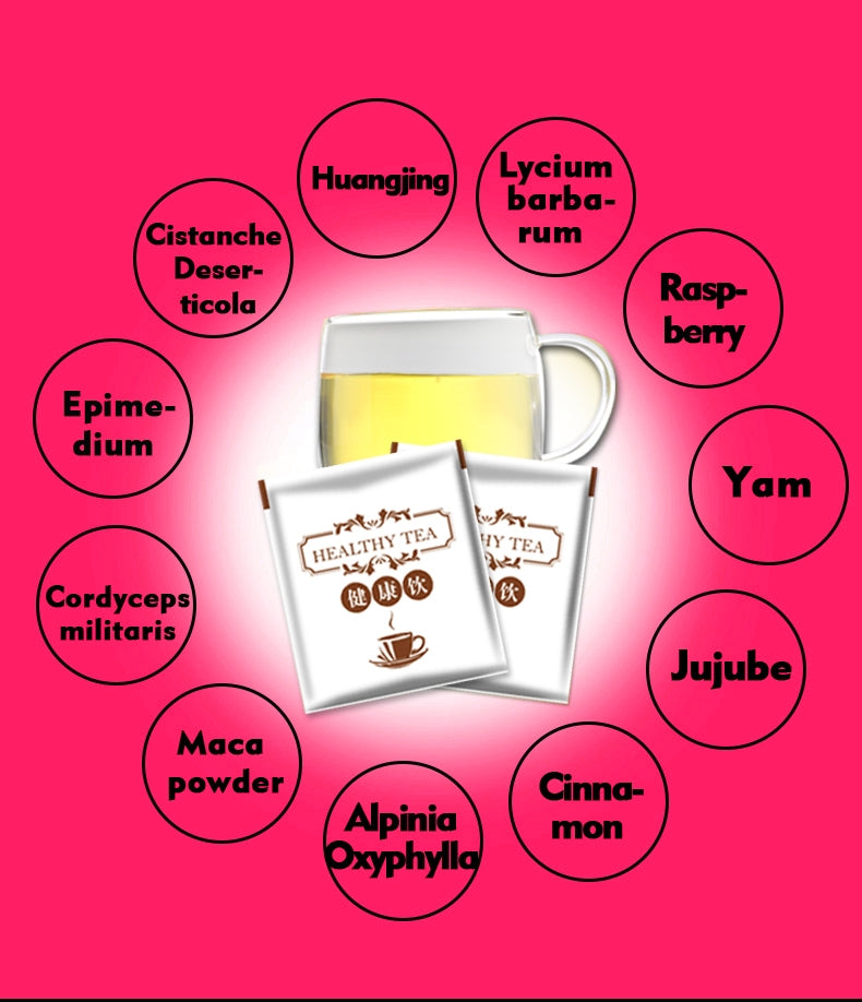 Man and Woman Love Tea | Sex Enhancement Tea with Maca Cordyceps - Image 3