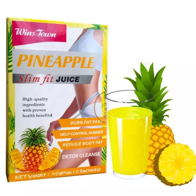 Slim Fit Juice with Pineapple Flavor | Natural Juice for Weight Loss, Detoxification and Appetite Control