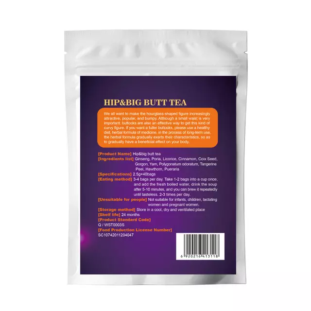 Hip and Butt Enlargement Tea | Herbal Tea for Wider Hips, Bigger Buttocks, and Stretch Marks - Image 9