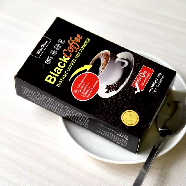 Black Coffee with CoQ10 and L-Carnitine | Organic Coffee for Energy, Mental Alertness, and Healthy Heart - Image 6