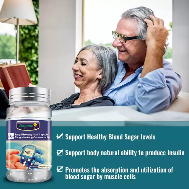 Tang Niaokang Capsules with Puerarin | Dietary Supplement for Blood Sugar Control, Insulin Production, and Diabetes Management - Image 2