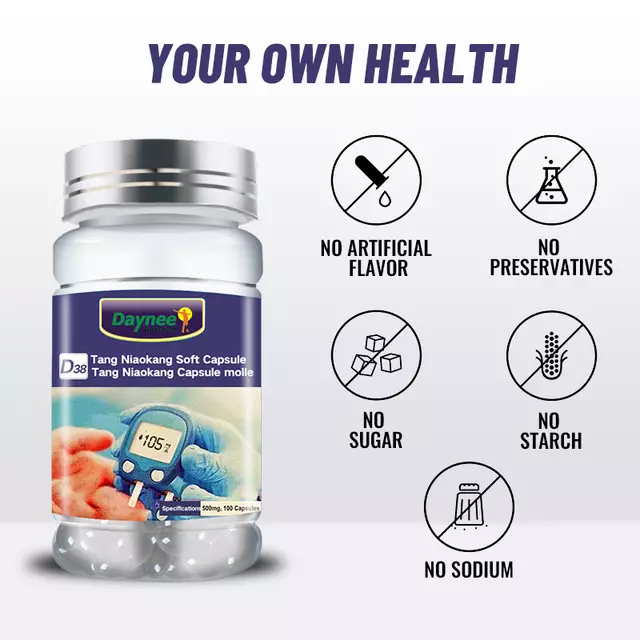 Tang Niaokang Capsules with Puerarin | Dietary Supplement for Blood Sugar Control, Insulin Production, and Diabetes Management - Image 7