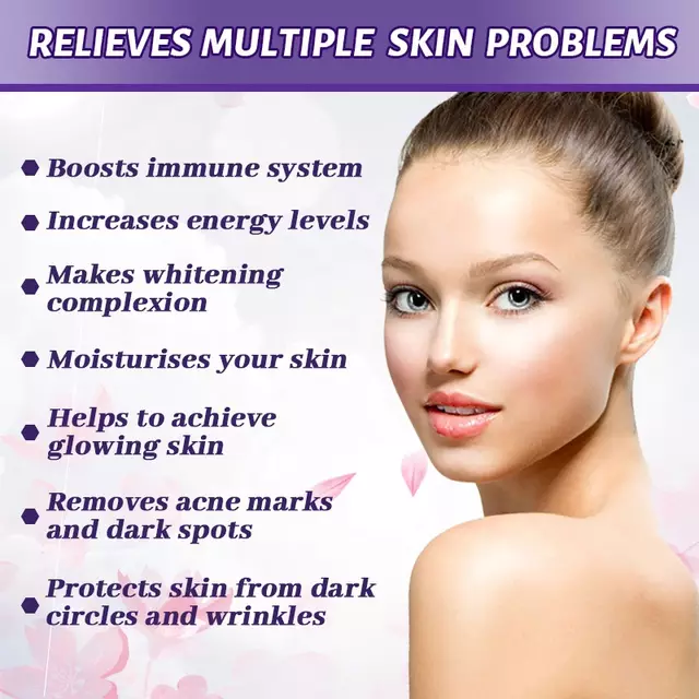 Skin Whitening Capsules with Glutathione (2000MG) | Dietary Supplement for Anti-Aging, Skin Toning, and Dark Spots - Image 6