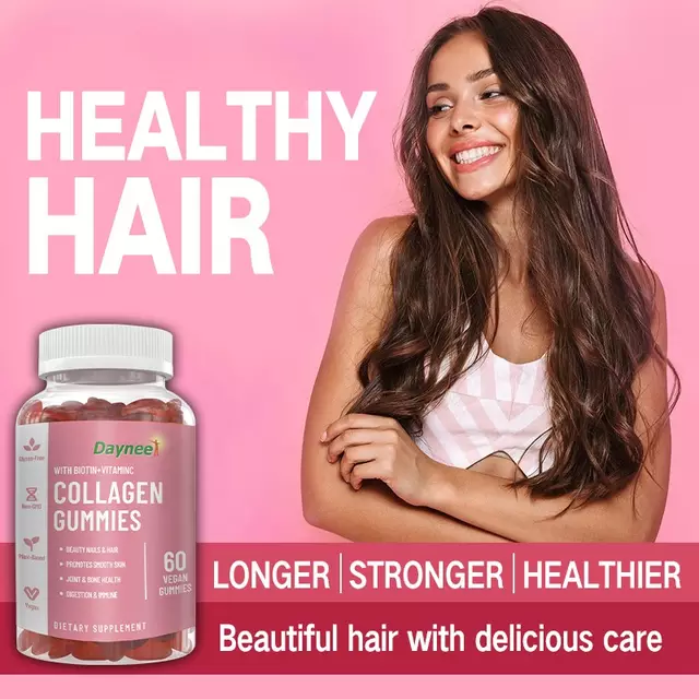 Collagen Gummies with Biotin and Vitamin C | Dietary Supplement for Skin, Hair, Bone, Joint and Nail Care - Image 7