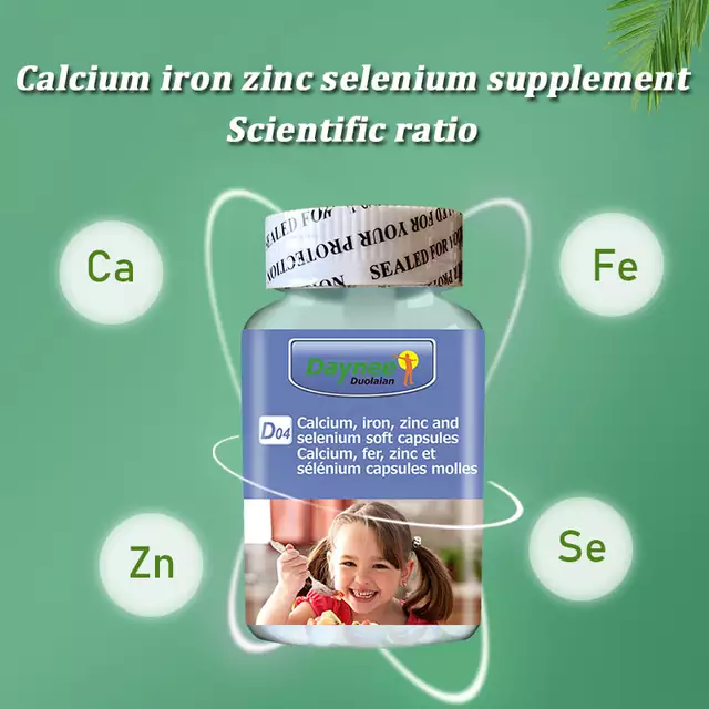 Calcium, Iron, Zinc, and Selenium Capsules - Image 4