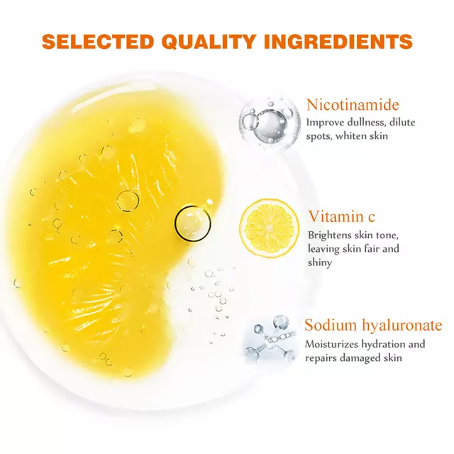 DISAAR Vitamin C Whitening Face Serum with Hyaluronic Acid and Berry Glutathione (30ml) | Facial Serum for Aging, Sunburn, and Dark Spots - Image 8