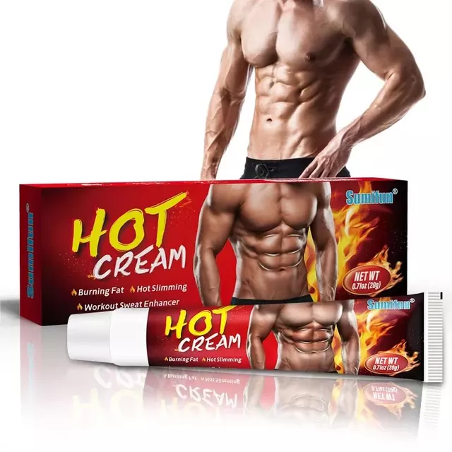 Hot Slimming Cream | Herbal Cream for Burning Fat, Slimming Down and Sweating More - Image 3