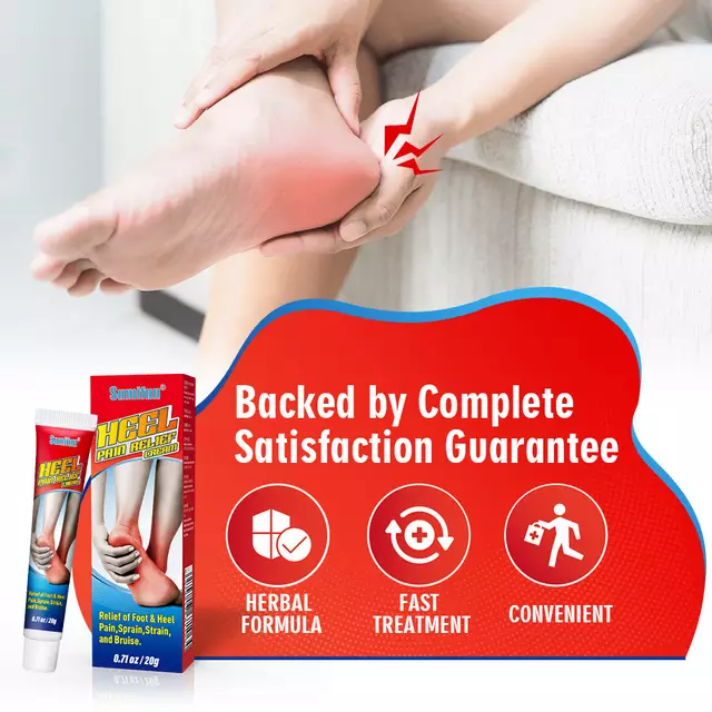 Heel Pain Relief Cream | Heel Cream for Heal Pain, Sprain and Bruise - Image 3