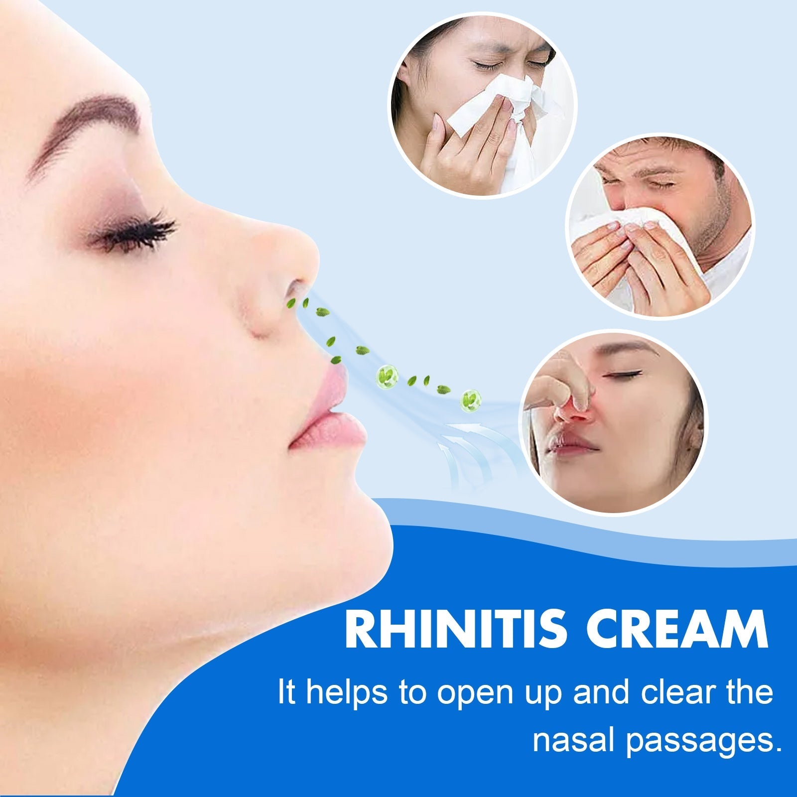Rhinitis Cream | Topical Cream for Sneezing, Itchy Nose, Sinusitis, and Nasal Congestion - Image 11