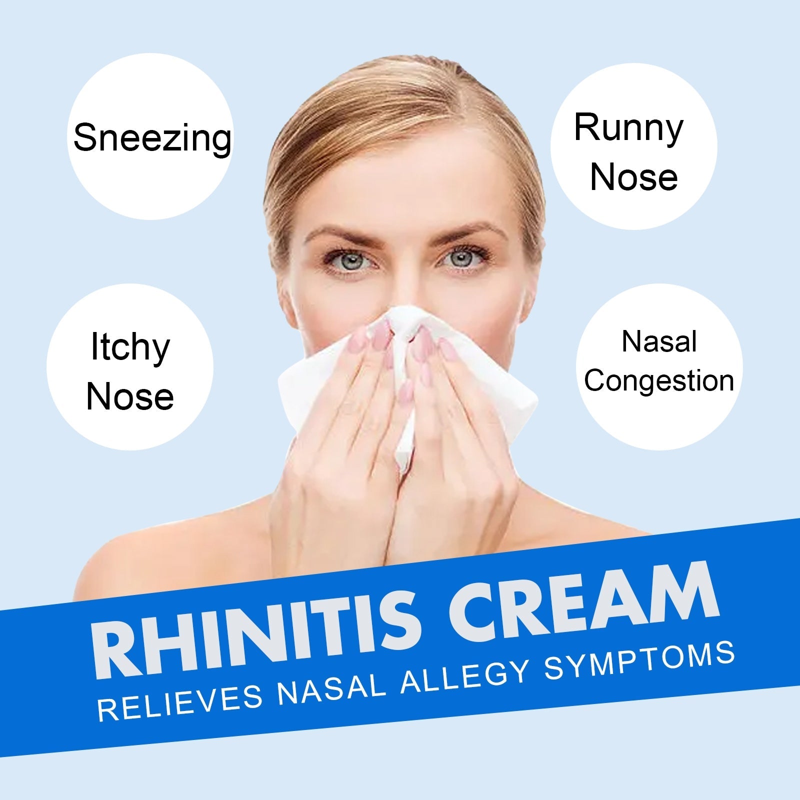 Rhinitis Cream | Topical Cream for Sneezing, Itchy Nose, Sinusitis, and Nasal Congestion - Image 9