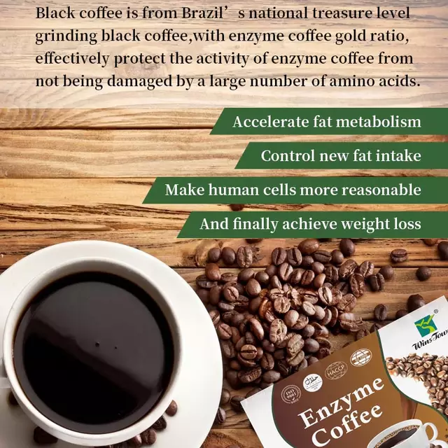 Enzyme Coffee with Black Coffee | Instant Coffee for Weight Loss, Metabolism, and Energy - Image 3
