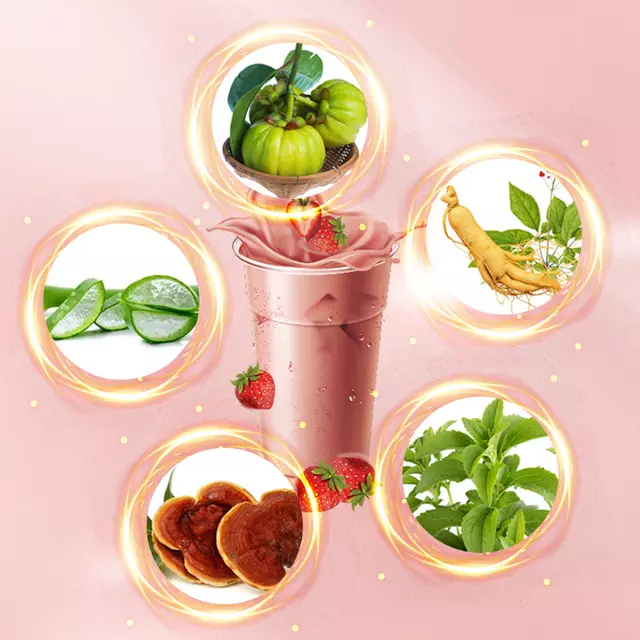 Slim Milk Tea (Strawberry Flavour) | Diet Shake for Weight Loss, Appetite Control and Meal Replacement - Image 4