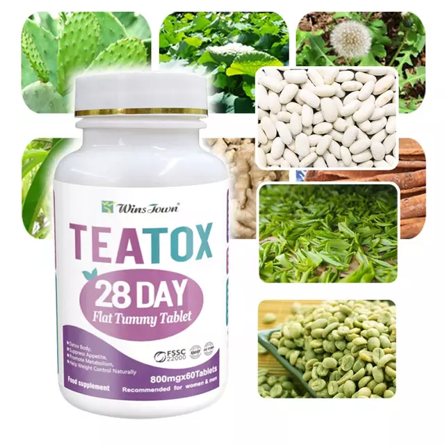 28 Day Flat Tummy Tablet | Dietary Supplement for Detoxification, Appetite Control, Metabolism, and Flat Tummy - Image 6