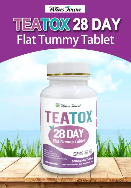 28 Day Flat Tummy Tablet | Dietary Supplement for Detoxification, Appetite Control, Metabolism, and Flat Tummy - Image 3