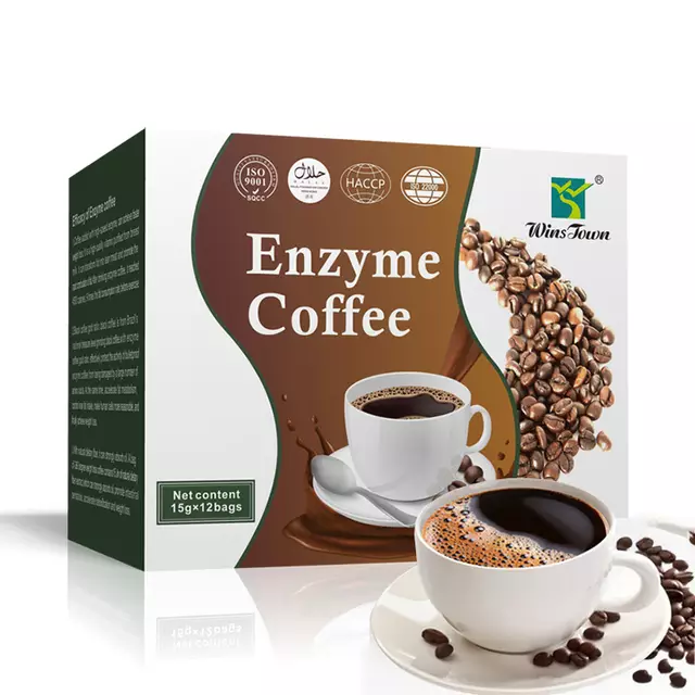 Enzyme Coffee with Black Coffee | Instant Coffee for Weight Loss, Metabolism, and Energy