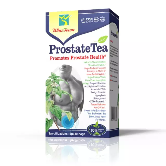 Prostate Tea (30 teabags) | Herbal Tea for Enlarged Prostate, Frequent Urination and Painful Urination