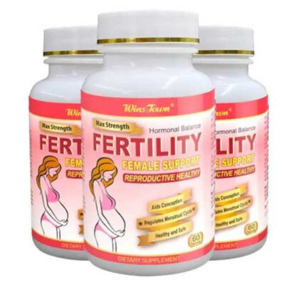 Female Fertility Tablet | Dietary Supplement for Conception, Hormonal Balance, and Regulating Menstrual Cycle