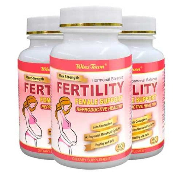 Female Fertility Tablet | Dietary Supplement for Conception, Hormonal Balance, and Regulating Menstrual Cycle