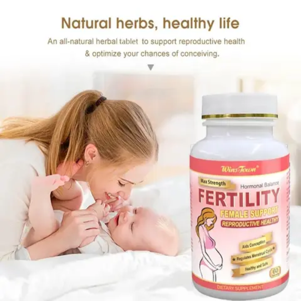Female Fertility Tablet | Dietary Supplement for Conception, Hormonal Balance, and Regulating Menstrual Cycle - Image 2