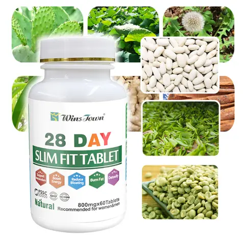 28 Day Slim Fit Tablet | Dietary Supplement for Weight Loss, Metabolism, Bloating, and Detoxification - Image 7