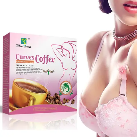 Curves Coffee for Breast Enhancement | Instant Coffee for Fuller Breasts and Tighter Chest