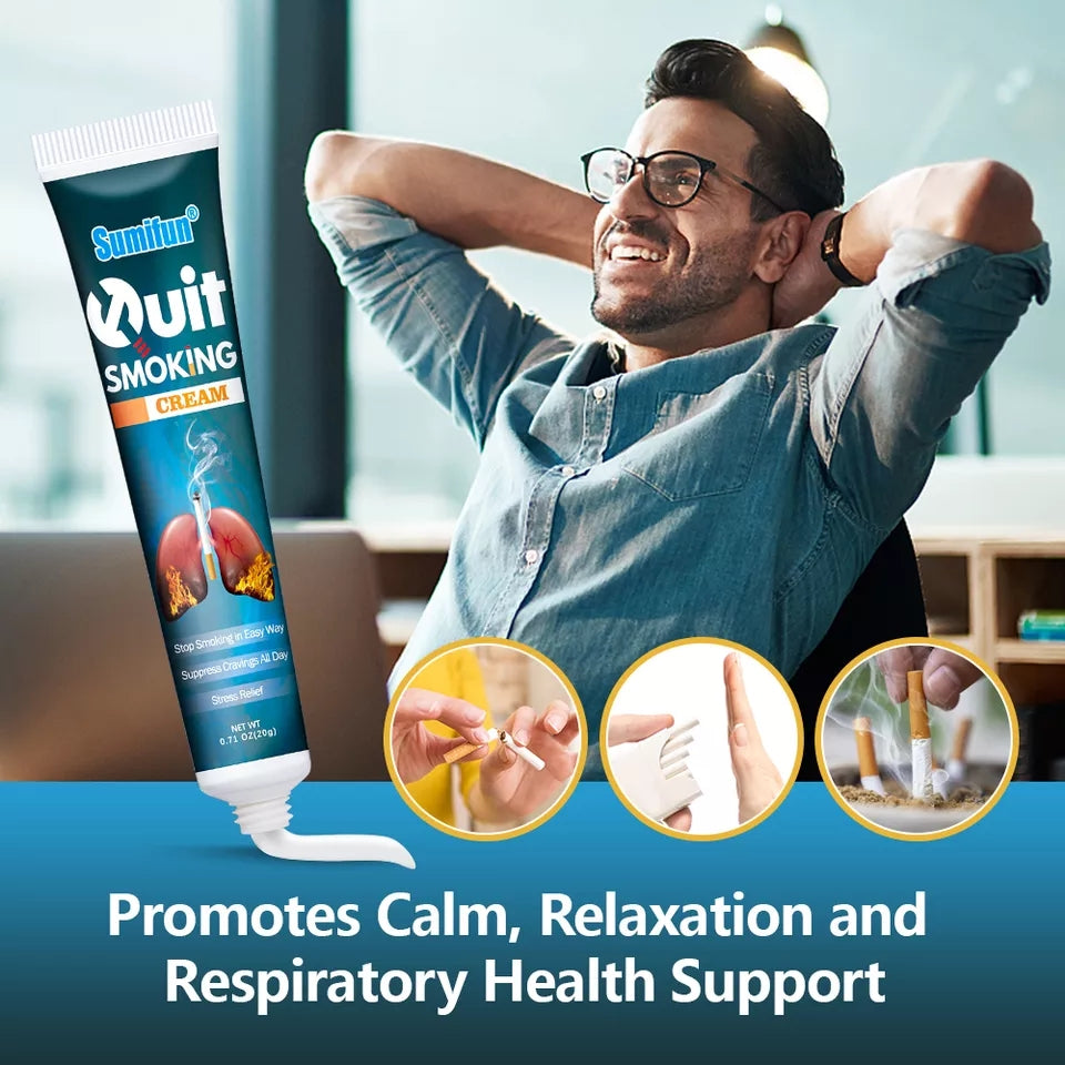 Quit Smoking Cream | Herbal Cream to Suppress Smoking Urge and Relief Stress - Image 6