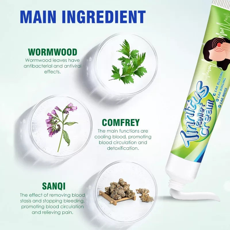 Tinnitus Relief Cream | Herbal Ointment for Ear Buzzing, Ear Ringing and Noise - Image 10