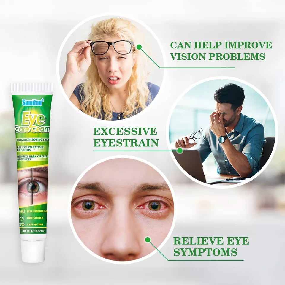 Eye Care Cream | Herbal Cream for Bright Eyes, Eye Fatigue, Dark Circles, and Puffiness - Image 7
