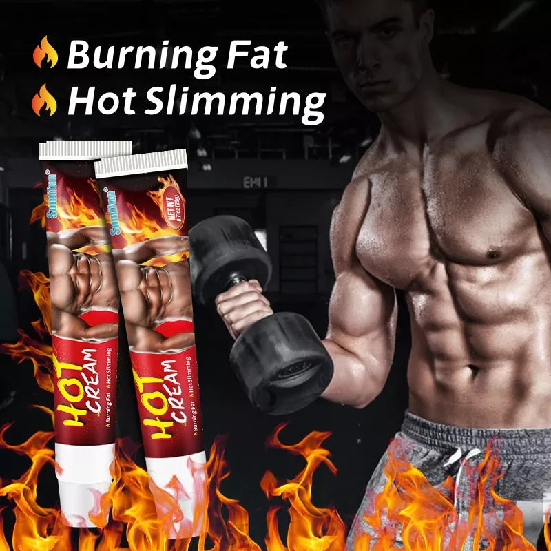 Hot Slimming Cream | Herbal Cream for Burning Fat, Slimming Down and Sweating More - Image 6