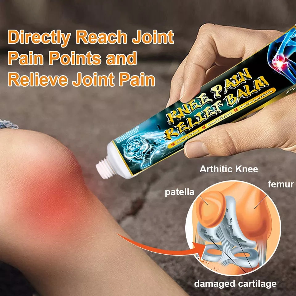 Knee Pain Relief Balm | Herbal Ointment for Rheumatoid Arthritis and Knee Joint Pains - Image 4