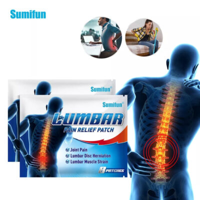 Lumbar Pain Relief Patch | Medicated Patch for Lumbar Disc Herniation, Muscle Strain, and Joint Pain