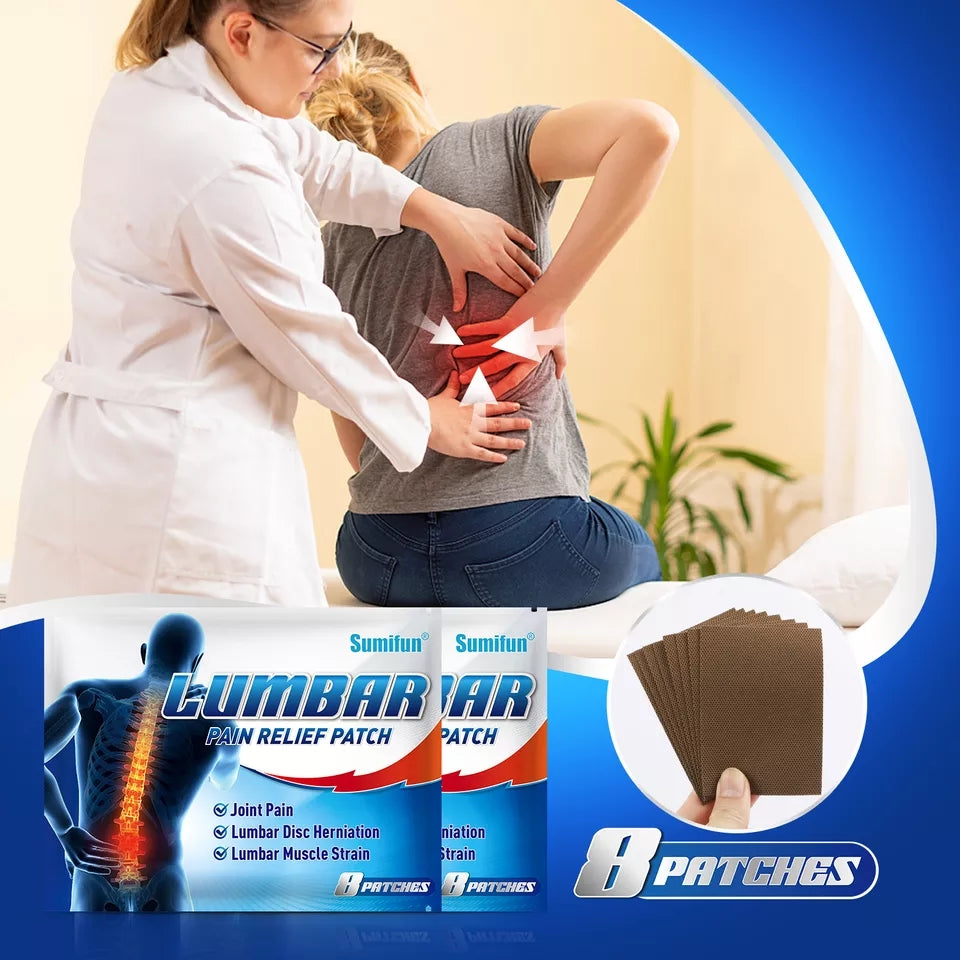 Lumbar Pain Relief Patch | Medicated Patch for Lumbar Disc Herniation, Muscle Strain, and Joint Pain - Image 3