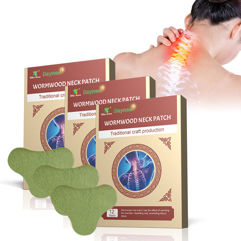 Wormwood Neck Patch (12 patches) | Medicated Patch for Neck Pain, Joint Swelling, and Neck Discomfort - Image 6