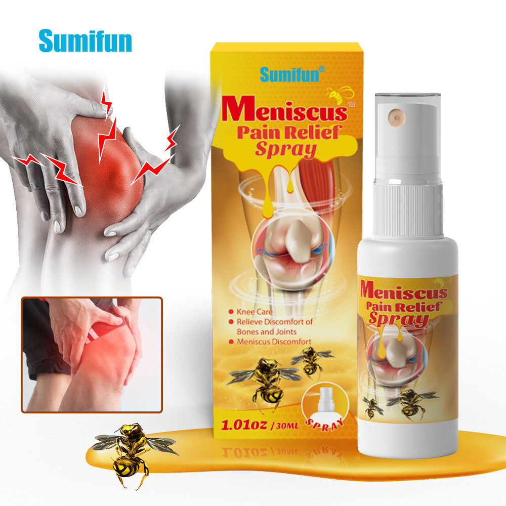 Meniscus Pain Relief Spray (30ml) | Topical Spray for Arthritis, Meniscus Discomfort, and Bone and Joint Pains