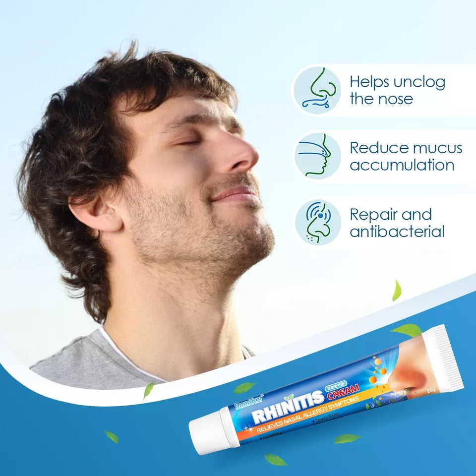 Rhinitis Cream | Topical Cream for Sneezing, Itchy Nose, Sinusitis, and Nasal Congestion - Image 4