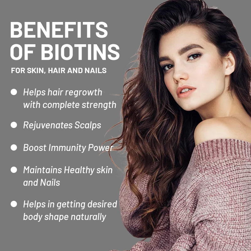 Hair, Skin and Nails Vitamin Gummies | Dietary Supplement for Hair Growth, Youthful Skin, and Stronger Nails - Image 2
