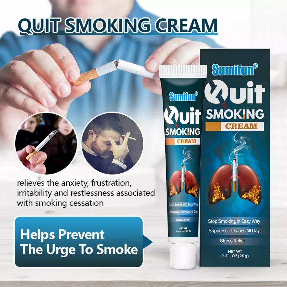 Quit Smoking Cream | Herbal Cream to Suppress Smoking Urge and Relief Stress - Image 7